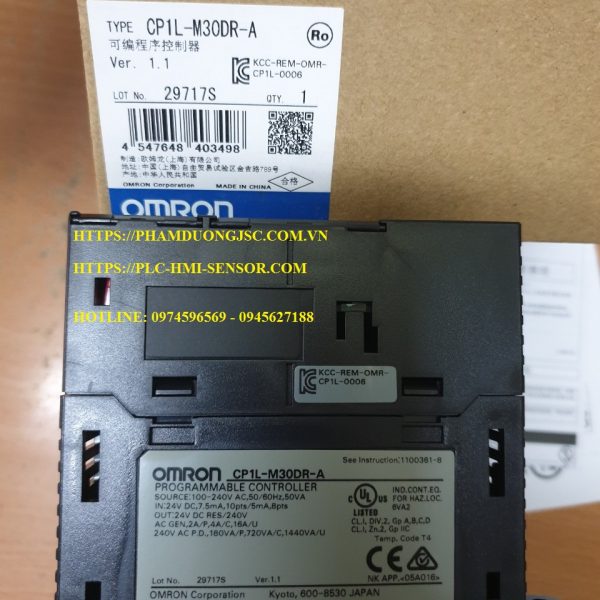 PLC Omron CP1L-M30DT-D