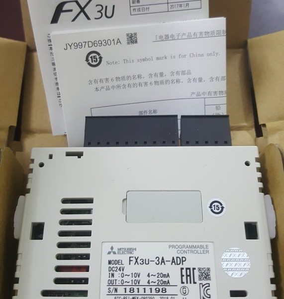 FX3U-3A-ADP Mô đun Analog Mitsubishi