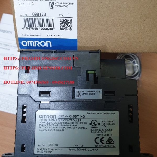 BỘ ĐIỀU KHIỂN CP1H-X40DT1-D