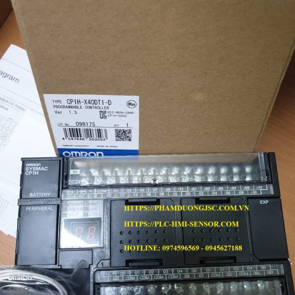 BỘ ĐIỀU KHIỂN CP1H-X40DT1-D