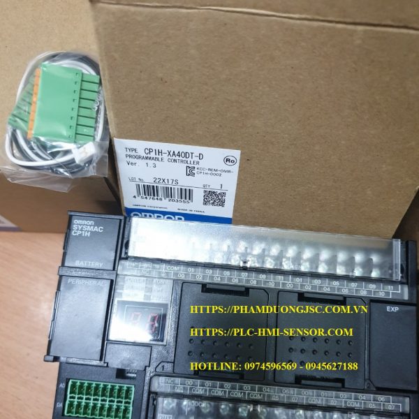 PLC CP1H-XA40DT-D