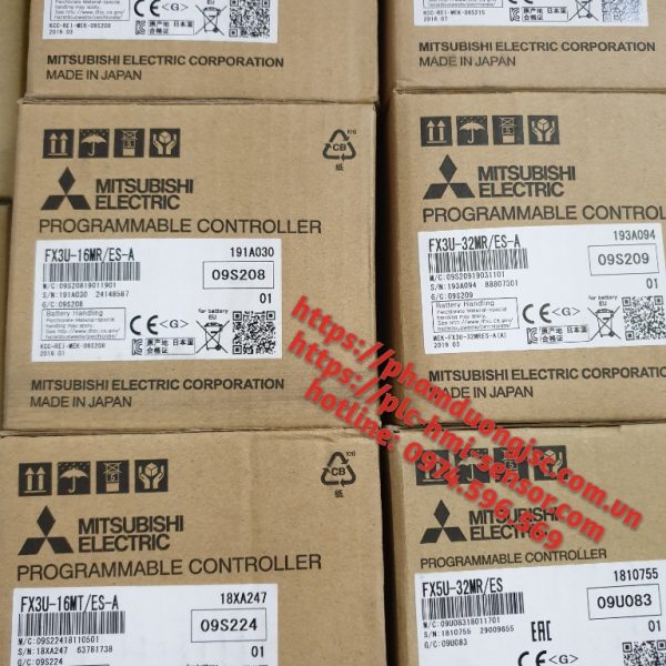 PLC MITSUBISHI FX3U-16MT/ES-A