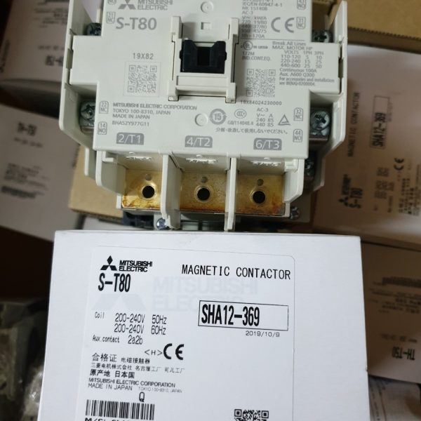 KHỞI ĐỘNG TỪ S-T80 AC200V 2A2B