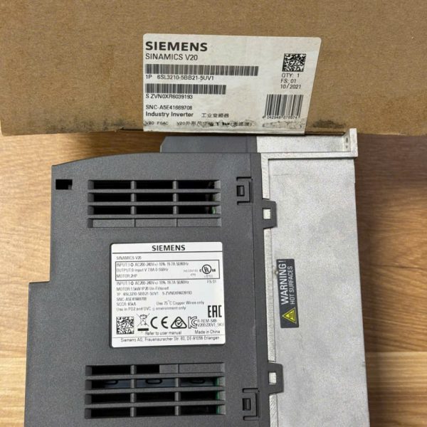 BIẾN TẦN SIEMENS 1.5KW V20 6SL3210-5BB21-5UV1