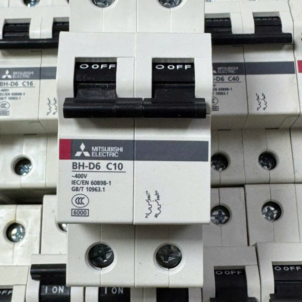 CẦU DAO ĐIỆN BH-D6 2P 10A TYPE C N CẦU DAO ĐIỆN BH-D6 2P 10A TYPE C N