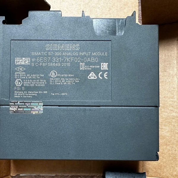 PLC SIEMENS S7-300 6ES7331-1KF02-0AB0