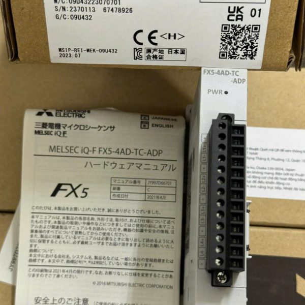 MÔ ĐUN MITSUBISHI FX5-4AD-TC-ADP MÔ ĐUN MITSUBISHI FX5-4AD-TC-ADP