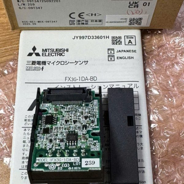 BOARD ANALOG MITSUBISHI FX3G-1DA-BD