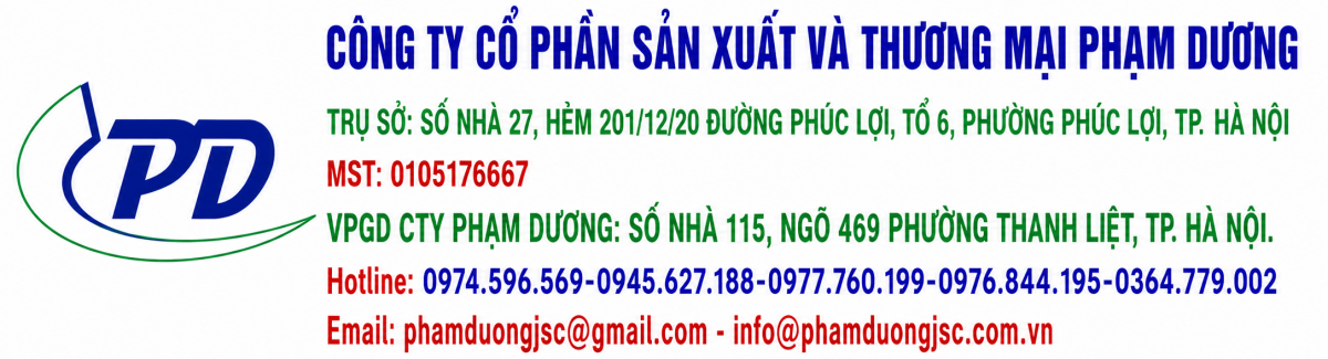 CÔNG TY CỔ PHẦN SẢN XUẤT VÀ THƯƠNG MẠI PHẠM DƯƠNG